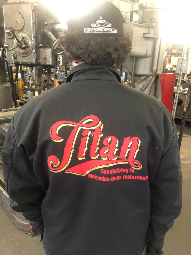 Titan Car Restoration Uniform Jacket